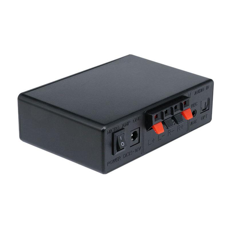 LCD Portable Digital Audio Player with 25W*2 Amplifier High Quality Music Player with Bluetooth/USB/SD/AUX/OPT/REC Features