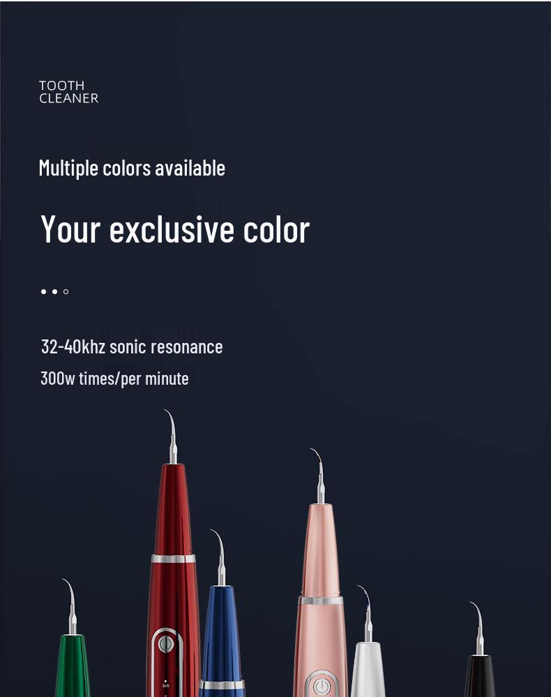 Elektrischer Ultraschall-Zahnreiniger: Zahnsteinentferner & Aufhellender Dental-Scaler