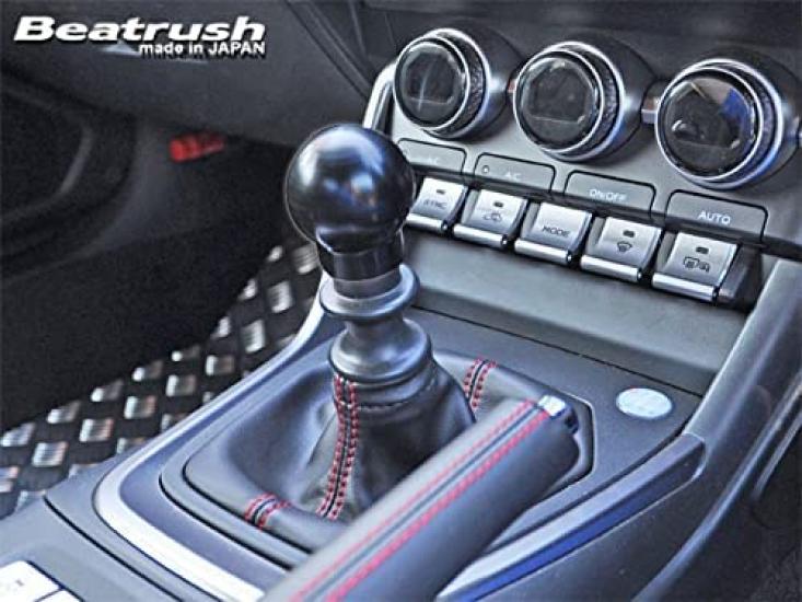 Beatrush Duracon Shift Knob Type Q45BR Black for Toyota GR86 ZN8 and Subaru Manual Transmission BRZ_ZD8 [A9ZD8MB-QBR]