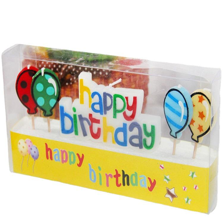 Scented Creative Happy Birthday & Valentine's Day Candles