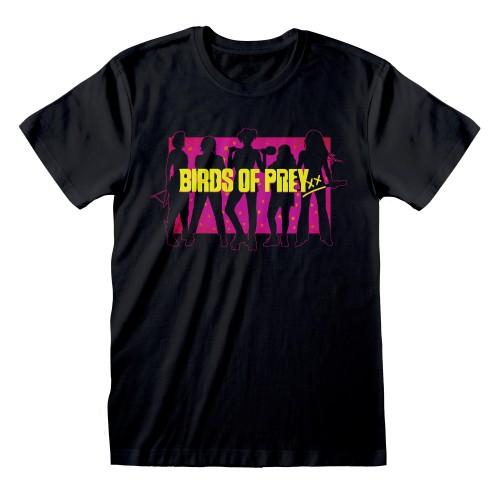 Birds Of Prey Unisex Adult Silhouette T-Shirt