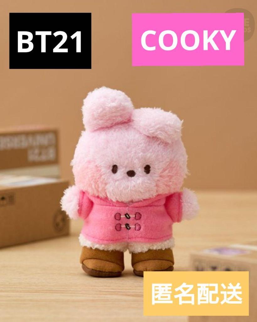 [USED] BT21 minini BOOTS DOLL COOKY plush toy