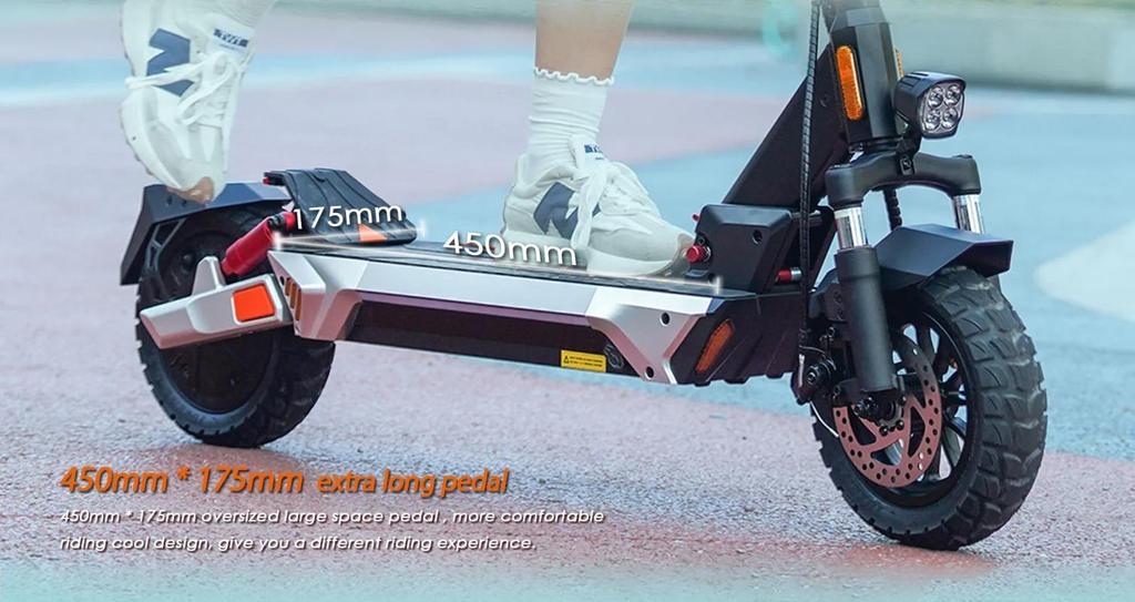 KuKirin M4 MAX Electric Scooter 800W Motor 48V18.2Ah Battery 10 Inches Tires 45km/h Max Speed 64km Range E-Scooter For Aldult