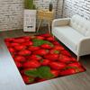 Strawberry Series Carpet for Living Room Decoration Home Sofa Coffee Table Area Rugs Non Slip Bedroom Hallway Floor Mat Washable