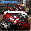Umbrella Symbol 3pcs K-pop Music Group Bedding set,Ideal for Bedroom, Dormitory,Including Duvet Cover And 2pcs Pillowcases,Fan Gifts
