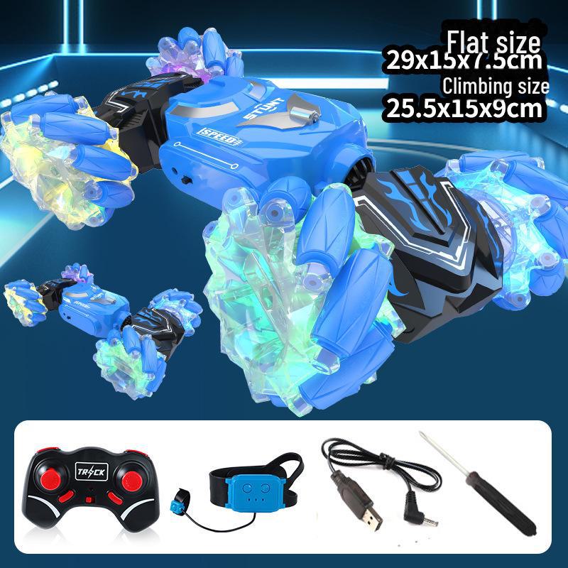 Mașină cu telecomandă și senzor de gesturi pentru cascadorii: Design cu răsucire mare, jucărie off-road 4x4