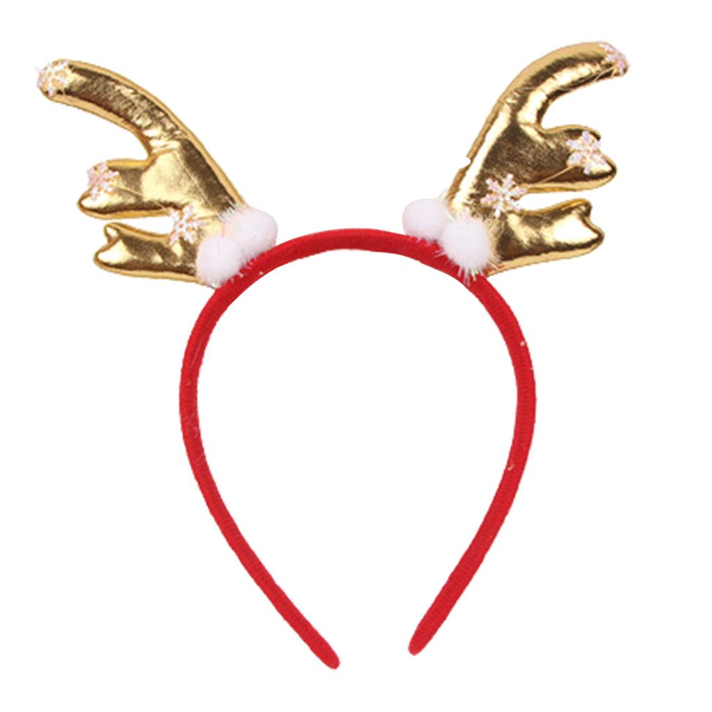 Animal Deer Horns Headband Xmas Antlers Hairband Easter Christmas Headwear