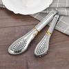 Utensils Barbecue Salad Serving Anti-heat Food Clip Buffet Clamp Stainless Steel BBQ Tongs