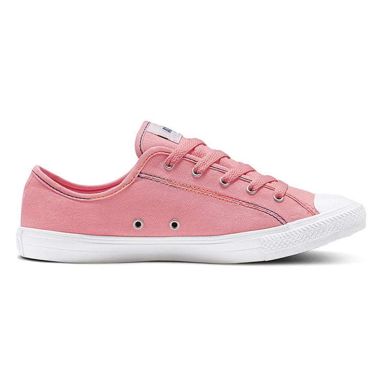 Converse Chuck Taylor All Star Dainty Rainbow Low Top Pink/White Women's 564980C