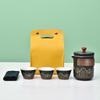 Nordic Portable Ceramic Travel Tea Set