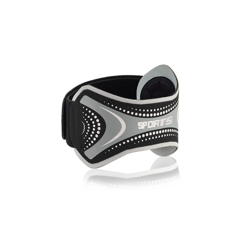 

New Polyester Spandex Elbow Support Black Grey Green Purple Compression Elbow Brace Adjustable Elbow Protection Unisex сірий