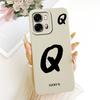 For OPPO A6s CPH2789 Lucky Initial Letter Phone Case For Oppo A6s 4G CPH2815 A 6S 5G Soft Silicone Shockproof Cases Bumpers