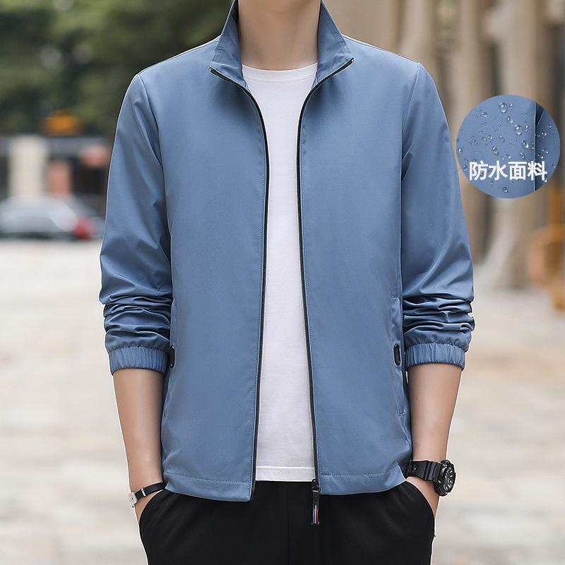 

Versatile Youth Loose Lapel Baseball Jacket 5XL синий