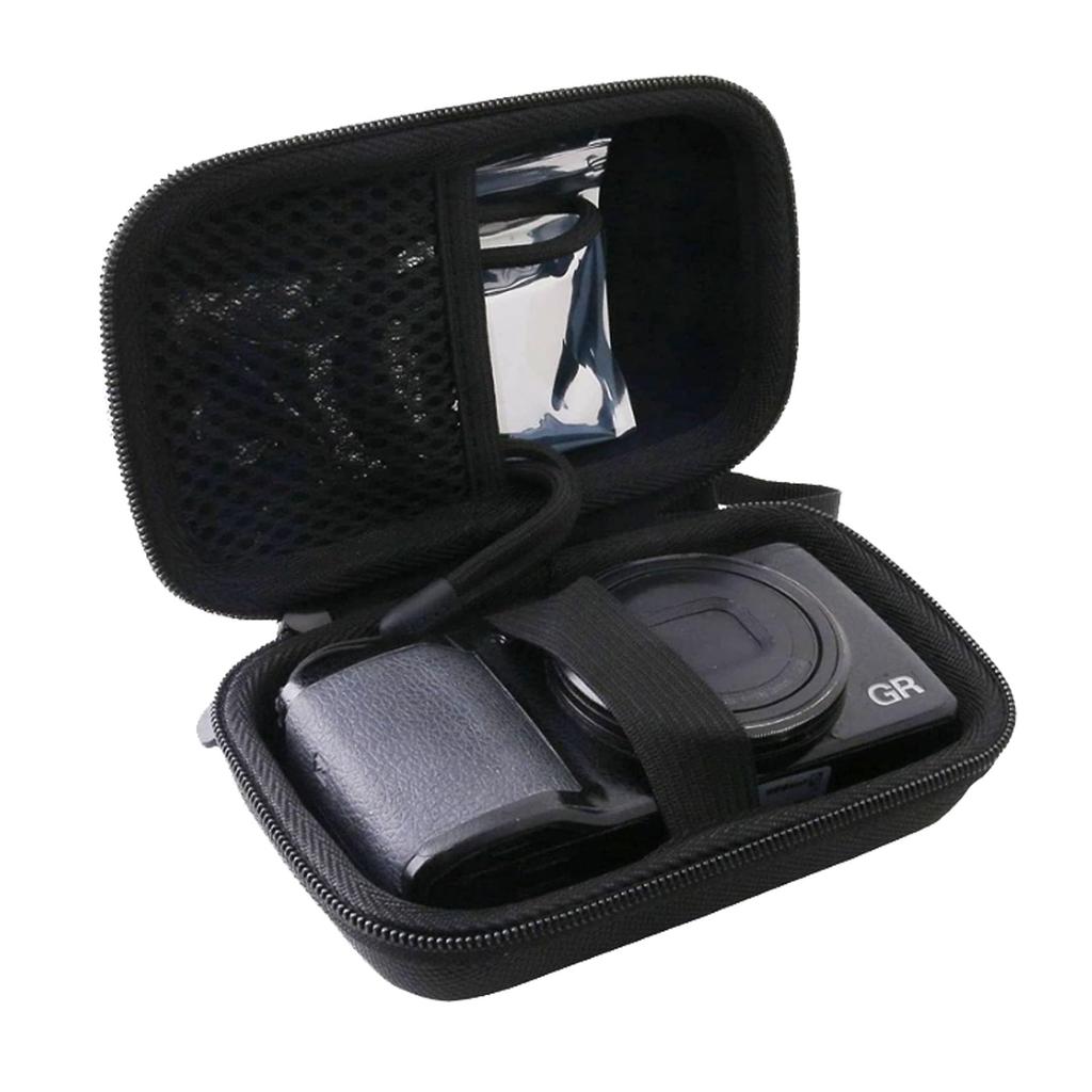 WAIYUJP Aufbewahrungstasche Kompatibel Ricoh GR IIIx III Digitalkamera Schutz Trage Aufbewahrung IIIx/GR III/GR II/GR HDF/GR HDF/GR Hülle.