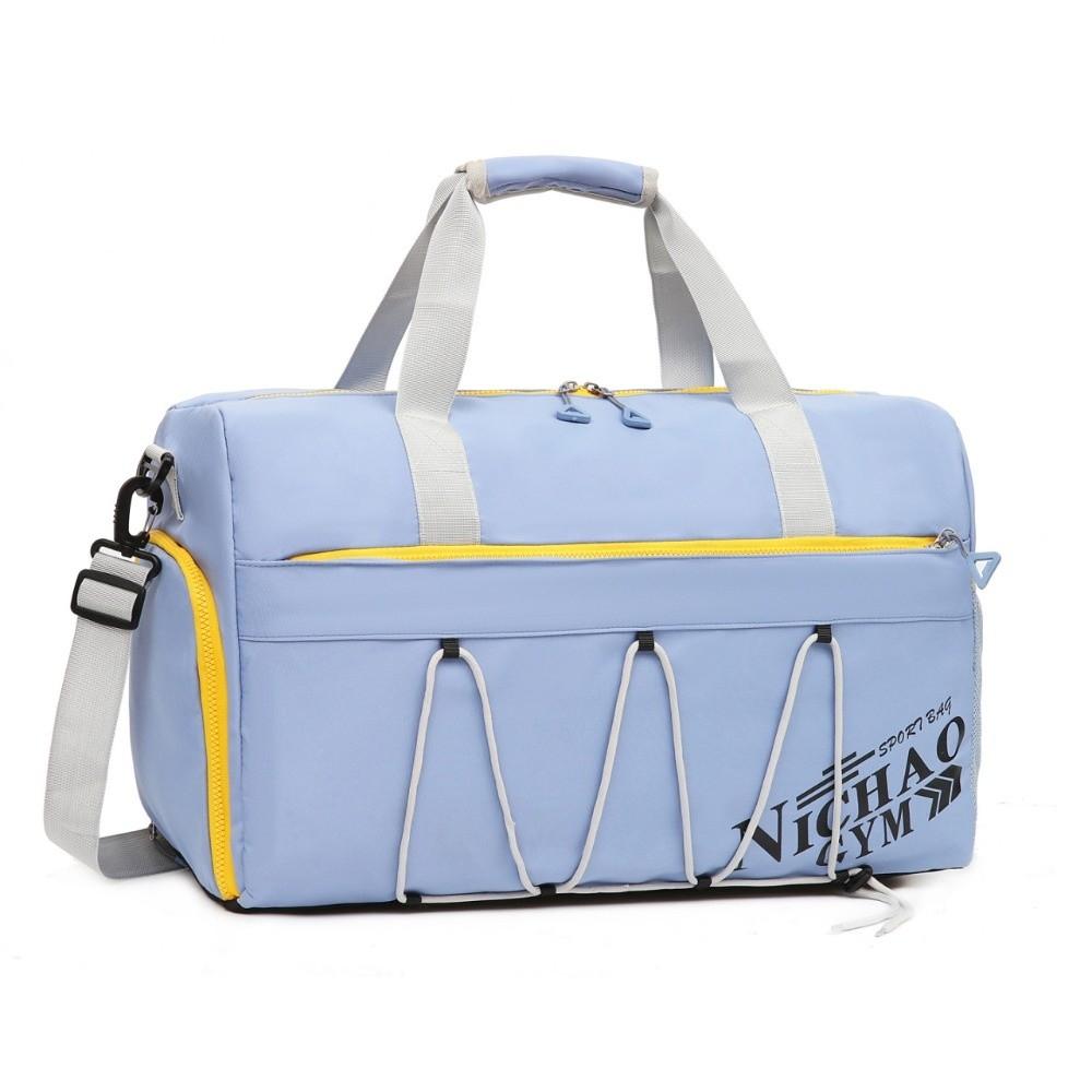 Large Capacity Duffle Travel Handbag Dry Wet Separation with Shoe Compartment Gym Sports Bag Durable Waterproof