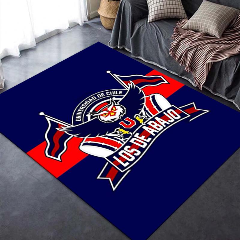 Universidad de Chile Carpet Rug for Living Room Bedroom Home Sofa Decoration,Kids play Non-slip Floor Mat