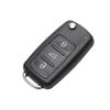 Télécommande 3 Boutons Coques Vides à Clé Pliante Clés de Voiture Pour VW Coque de Clé de Voiture pour Volkswagen Golf Jetta Polo Beetle Caddy Eos Scirocco Touran