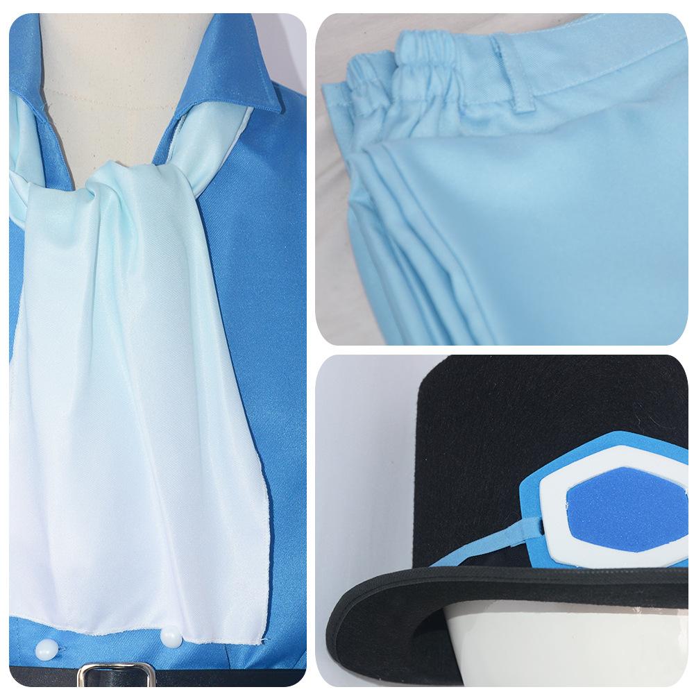 Sabo Cosplay Costume One Piece Role Playing Outfit Anime Performance Suit Halloween Party Dress