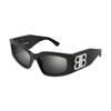 Balenciaga Grey Cat Eye Ladies Sunglasses Bb0321s 009 57