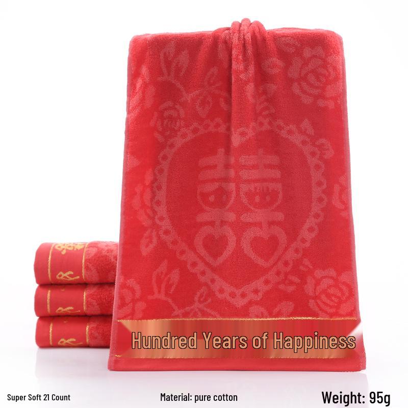 Thick Absorbent Pure Cotton Face Towel for Adults