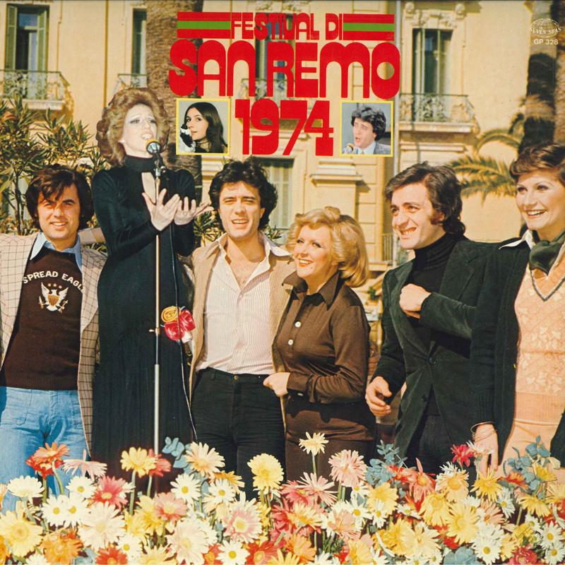 LP Record VARIOUS Festival Di San Remo 1974 GP328 SEVEN SEAS 1974 Japan Obi Pop Used