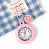 Bag Hanging Pocket Watches Colourful Students Clock Pendant Decoration Watch Keychains  Men