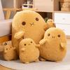Hot 53cm Fun Potato Vegetable Stuffed Plush Toys Fried Potatoes Plush Doll Cartoon Decorate Room Super Soft Toys Easter Gifts