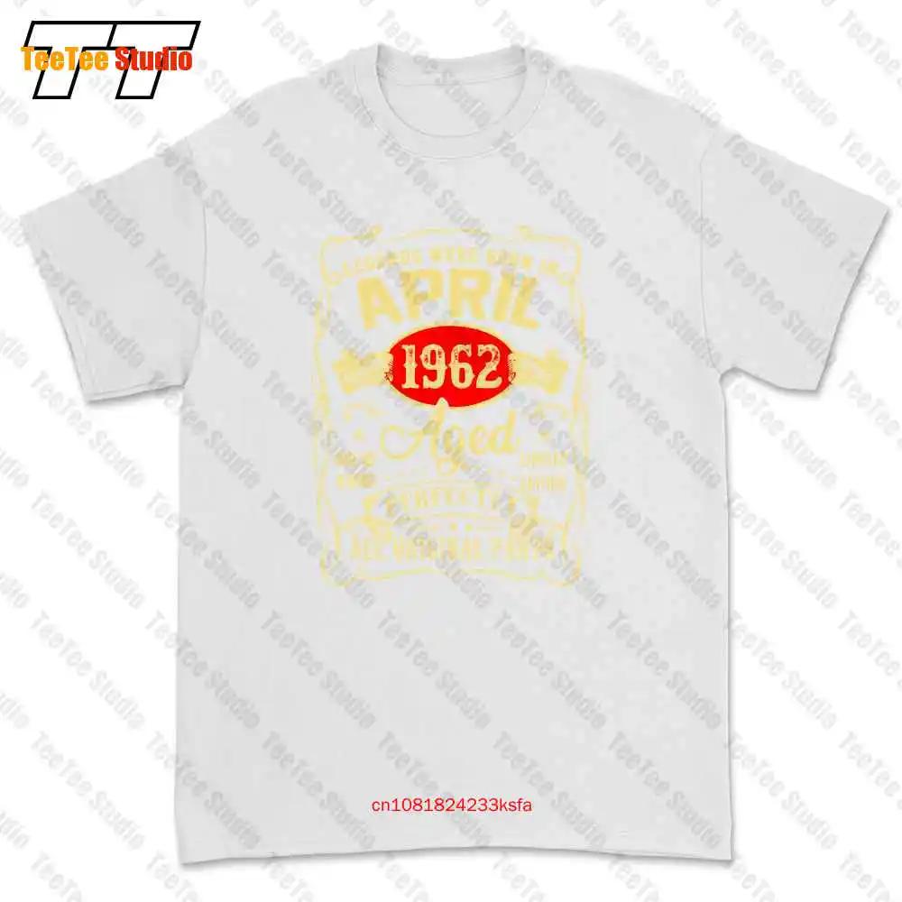 Legender Föddes I April 1962 59-Årsfödelsedag T-shirt Tee 3QNC