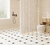Premium Waterproof Mold-Resistant Shower Curtain for Dry-Wet Separation – Punch-Free Installation