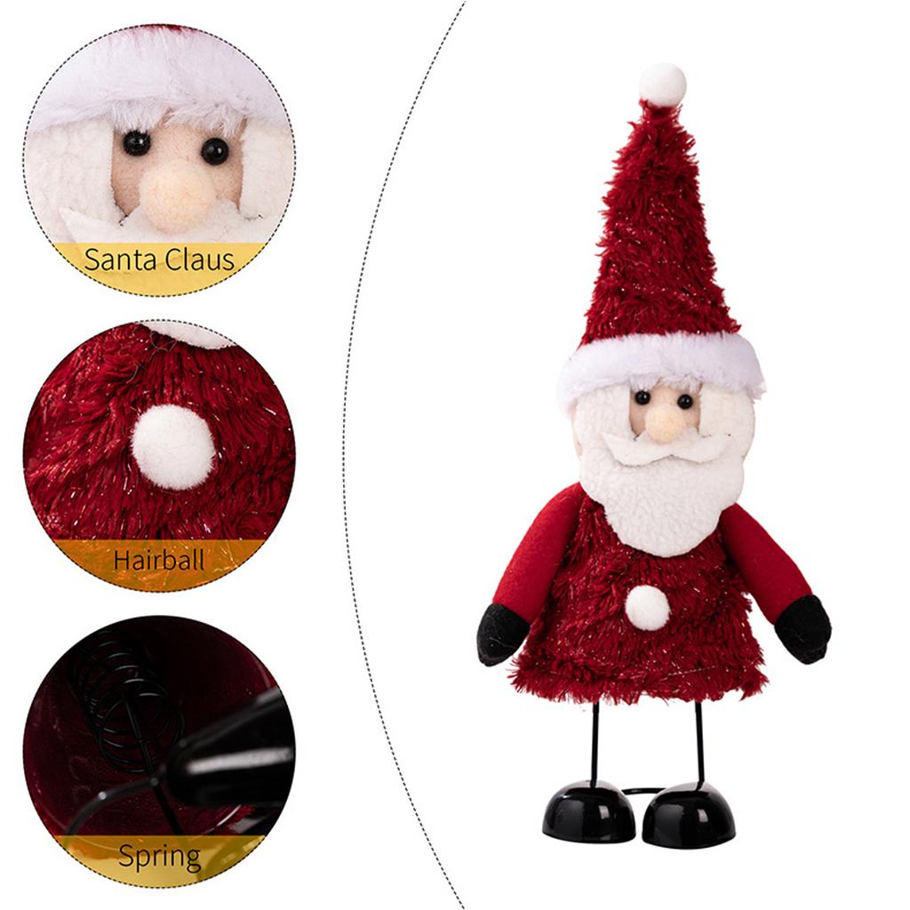Christmas Decorations Christmas Spring Foot Doll Snowman Ornaments Desktop Decoration
