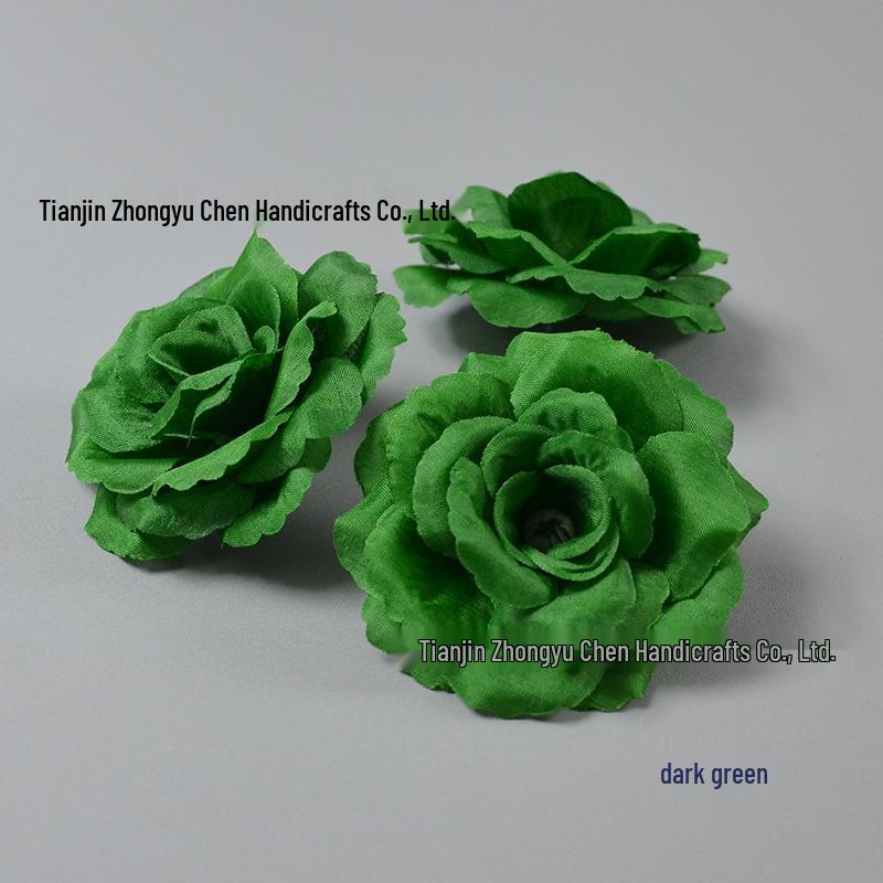 8CM Silk Rose Flowers for Wall, Box Projects, Scenery, Weddings, Flower Balls, and Ceiling Decor