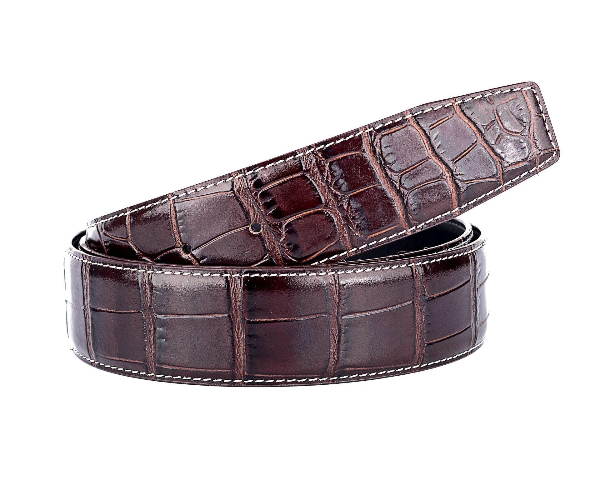 

Мужской ремень из натуральной кожи, высококачественный двусторонний импортный пояс из воловьей кожи с оригинальным рисунком живота, первый слой, корпус из воловьей кожи 120cm