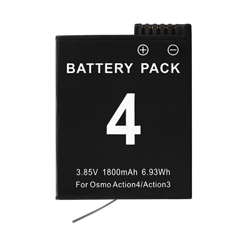 PALO Batería de repuesto para DJI Action 4/Action 3, accesorios para batería de cámara DJI Osmo Action 4/3