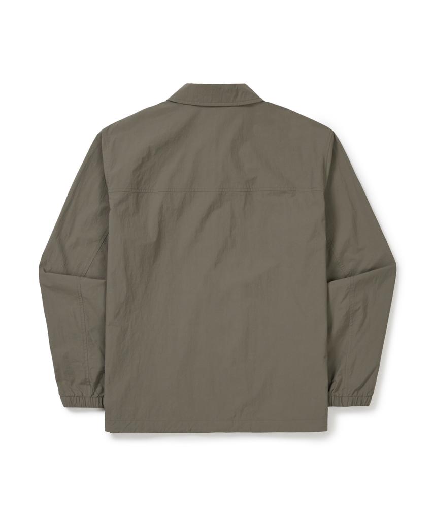 Snowpeak Apparel Lightweight Taslan Collared Jacket (S26Mmlwb52) Khaki