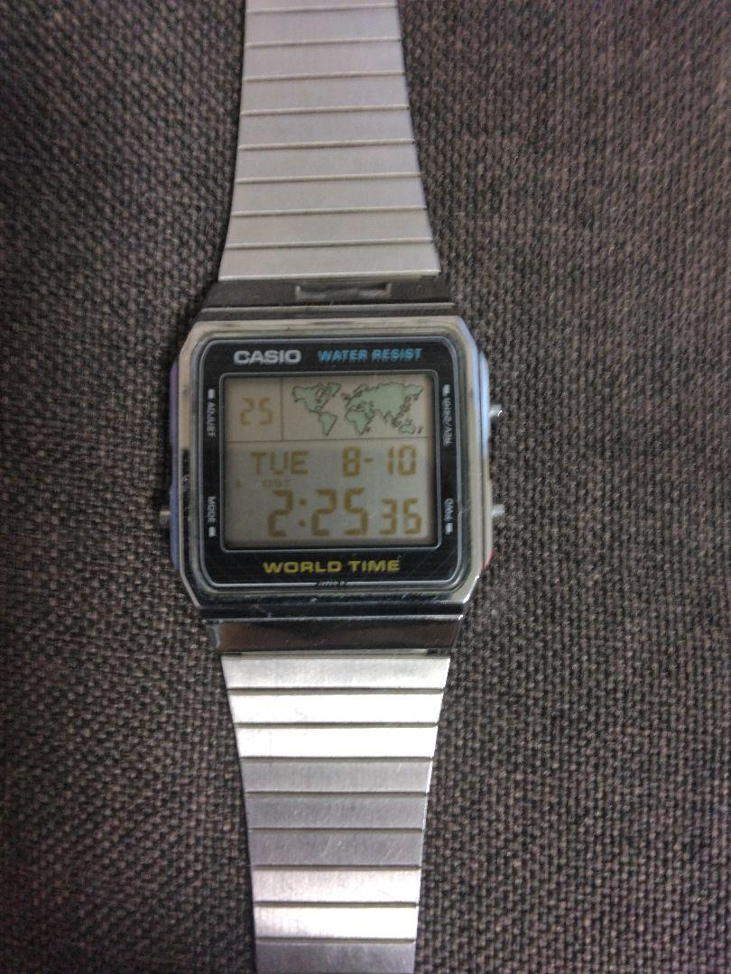 

[USED] Vintage Casio A300U Digital World Time