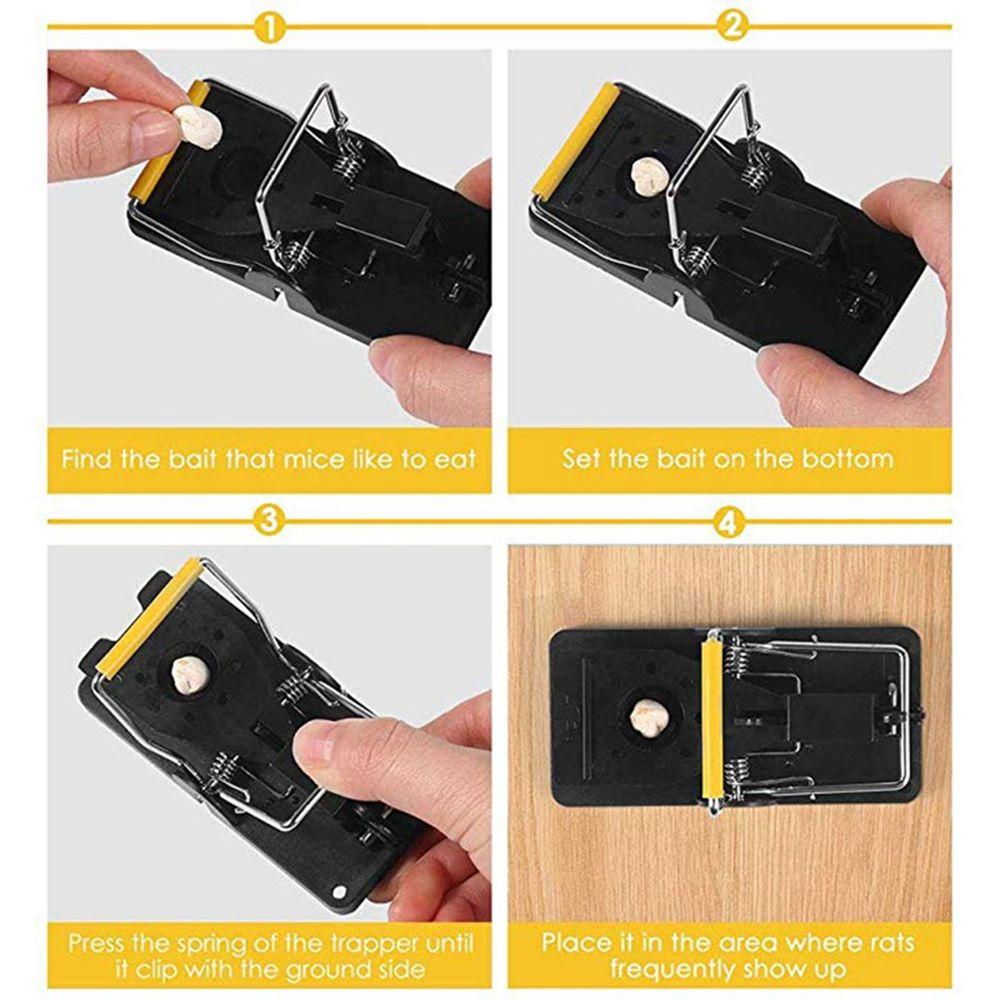 Outdoor Indoor Mouse Catcher Snap Trap Rodent Catcher Rat Catcher Mice Trap Pest Killer Mouse Trap