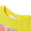 T-shirt pour enfants jaune 92/104/116/128/140