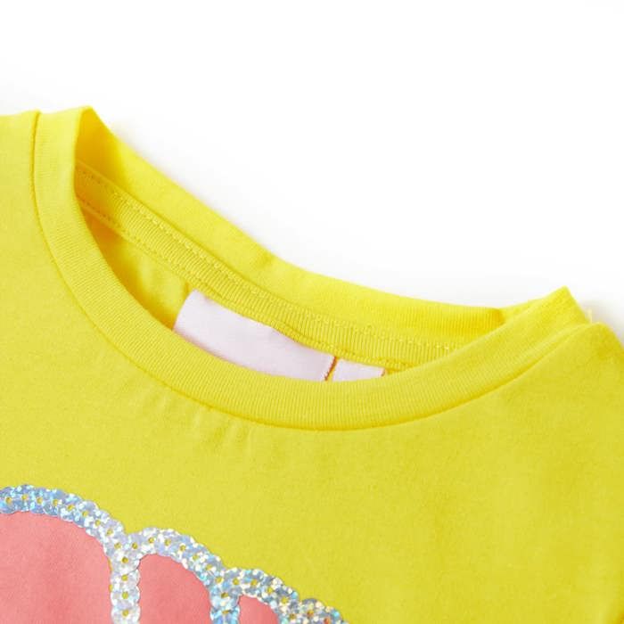 Yellow T-shirt for Children 92/104/116/128/140
