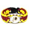 Handgeflochtenes NFL Paracord-Armband für Herren - 32 Teamoptionen für europäische & amerikanische Sportler
