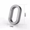 Mini Tc4 Titanium Alloy Keychain Buckle Key Ring Car Accessories Waist Hanging Chain Ring Buckles Opener Edc Outdoor Tool