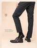 Red Dragonfly Men's Luxury Leather Derby Shoes - Casual & Formal