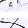 Anti Blue Light Ultra Light TR Metal Frame Multi Focus Reading Spectacles Dual-purpose Presbyopia OpticalGlasses for Both Near and Far Use