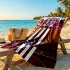 Bayern Munich Customize Text Beach Towel Quick-Dry Soft Microfiber Ideal for Travel Outdoor Swim Pool Yoga Surf Camping Hiking Gym Gift Holiday