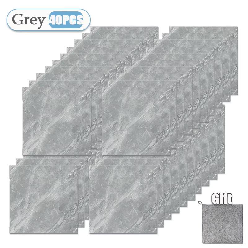 10-50 BUC Autocolant Decorativ de Perete Autoadeziv Îngroșat Autocolant de Podea Tip Marmură PVC Impermeabil Autocolant de Perete pentru Toaletă Bucătărie Dormitor