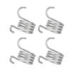 4PCS Braking Pedal Torsion Spring Steel Alloy 70676G01 Replacement for EZGO Medalist TXT Models 1994 and Up