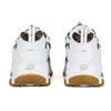 Skechers DLites Quick Leopard Ecopelle Mid-Top Dad Sneakers Sneakers da donna Bianco 13158-WHLD
