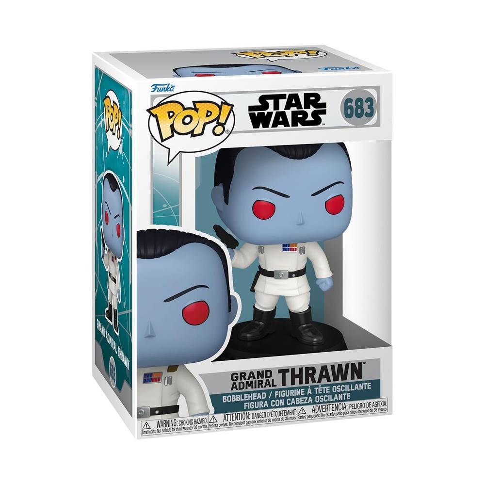 Star Wars Ahsoka Grand Admiral Thrawn Figure Funko POP!