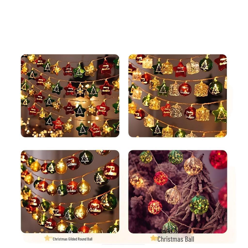 LED Flashing Fairy Lights - Holiday Decor & Party Ambiance Props