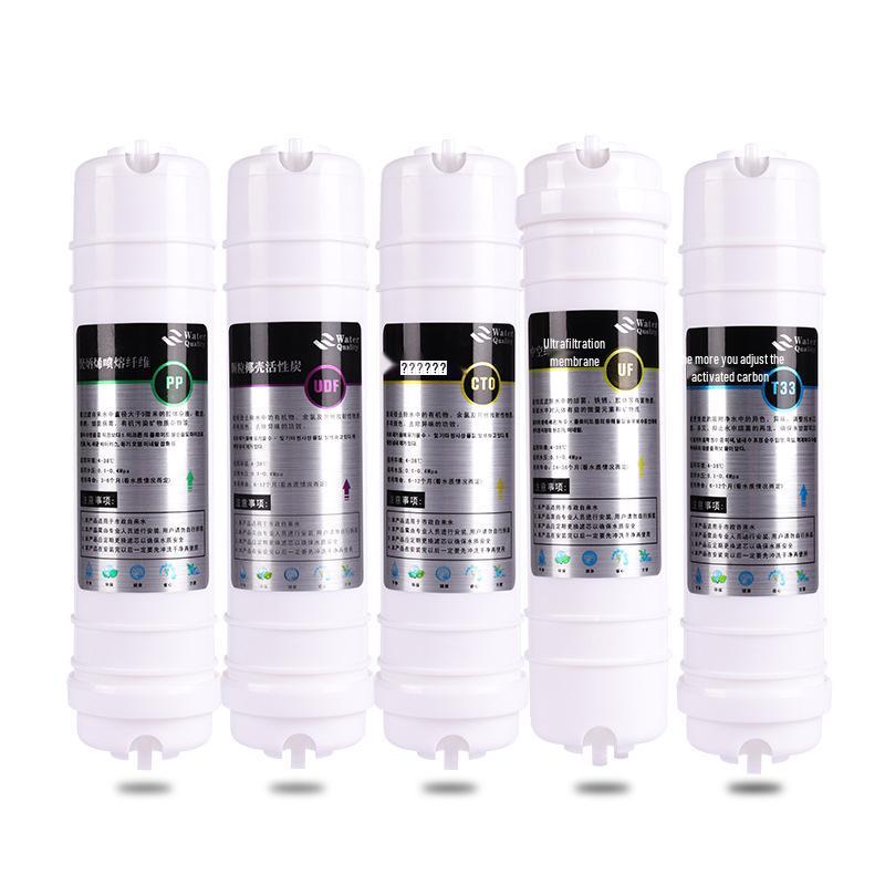 10-Inch Universal Five-Stage Household Water Purifier with Quick-Connect Korean Ultrafiltration and PP Cotton Filter Cartridge.