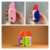 Authentic 3d Printed Gravity Carrot Knife For Couples Silicone Material